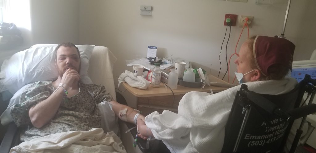Stones at hospital